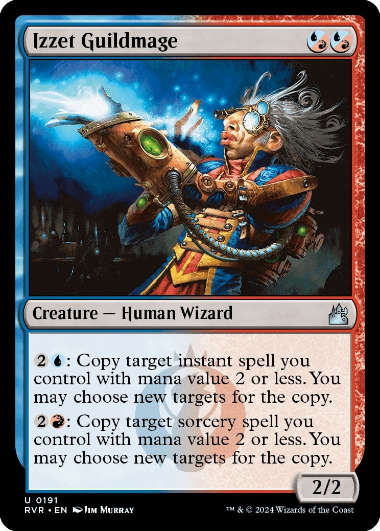 Image for Izzet Guildmage (191) [Ravnica Remastered] - Magic: The Gathering