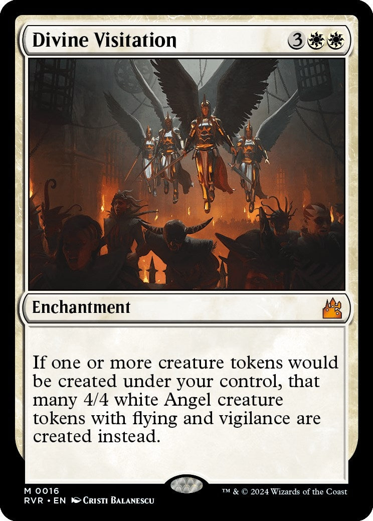 Image for Divine Visitation (16) [Ravnica Remastered] - Magic: The Gathering