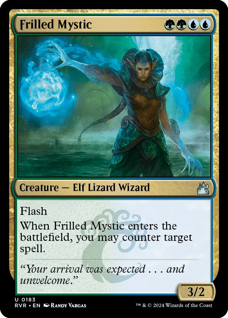 Image for Frilled Mystic (183) [Ravnica Remastered] - Magic: The Gathering