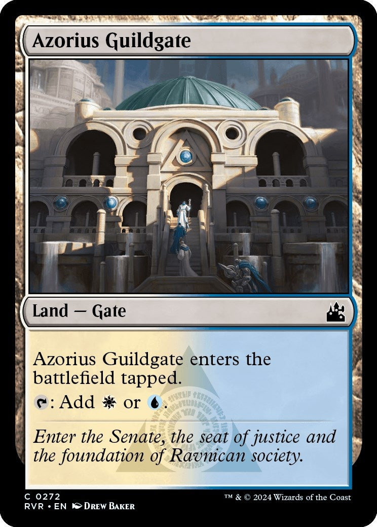Image for Azorius Guildgate (272) [Ravnica Remastered] - Magic: The Gathering