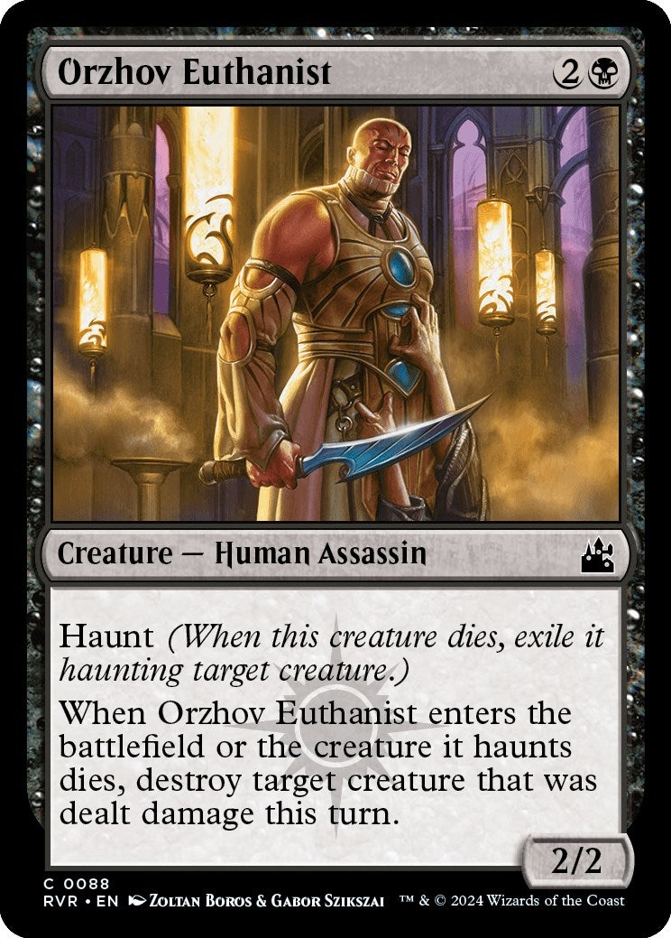 Image for Orzhov Euthanist (88) [Ravnica Remastered] - Magic: The Gathering