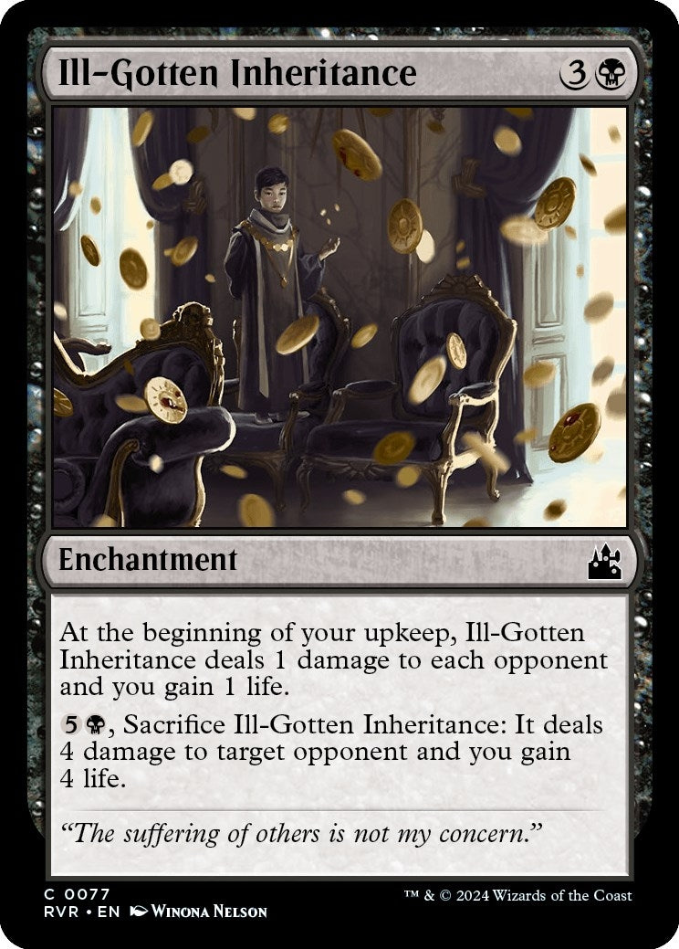 Ill-Gotten Inheritance (77) [Ravnica Remastered]