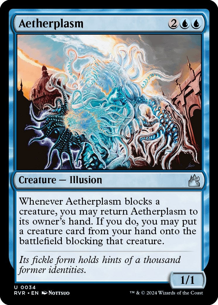 Image for Aetherplasm (34) [Ravnica Remastered] - Magic: The Gathering