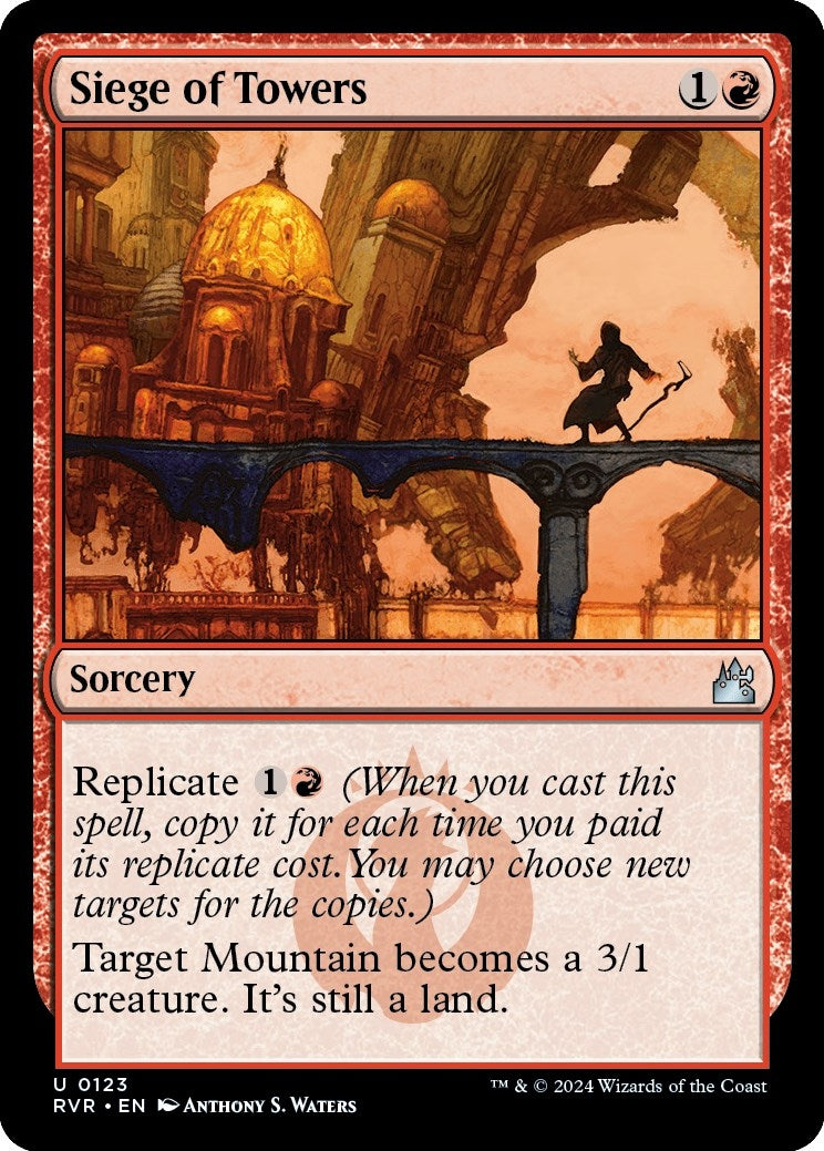 Image for Siege of Towers (123) [Ravnica Remastered] - Magic: The Gathering
