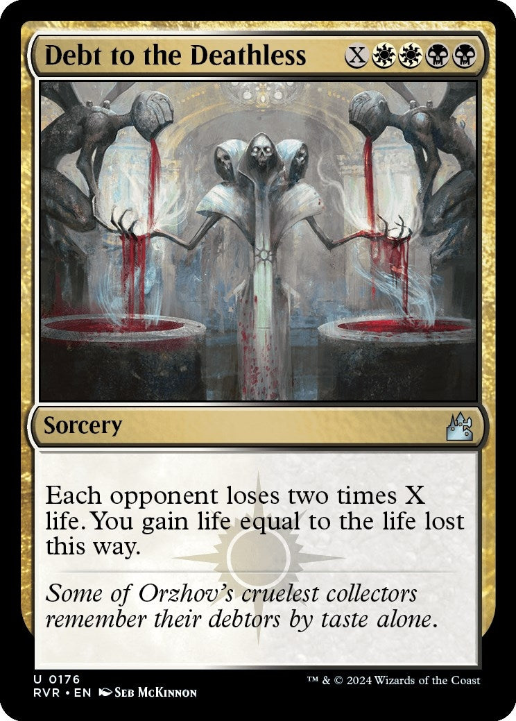 Image for Debt to the Deathless (176) [Ravnica Remastered] - Magic: The Gathering