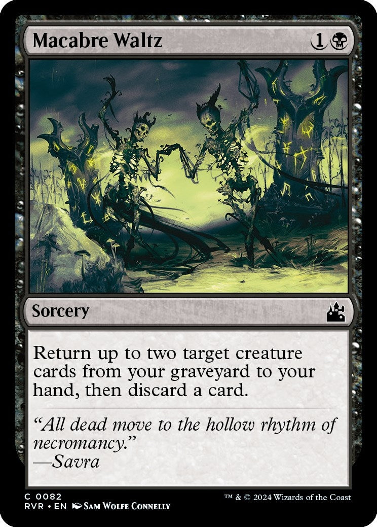 Image for Macabre Waltz (82) [Ravnica Remastered] - Magic: The Gathering