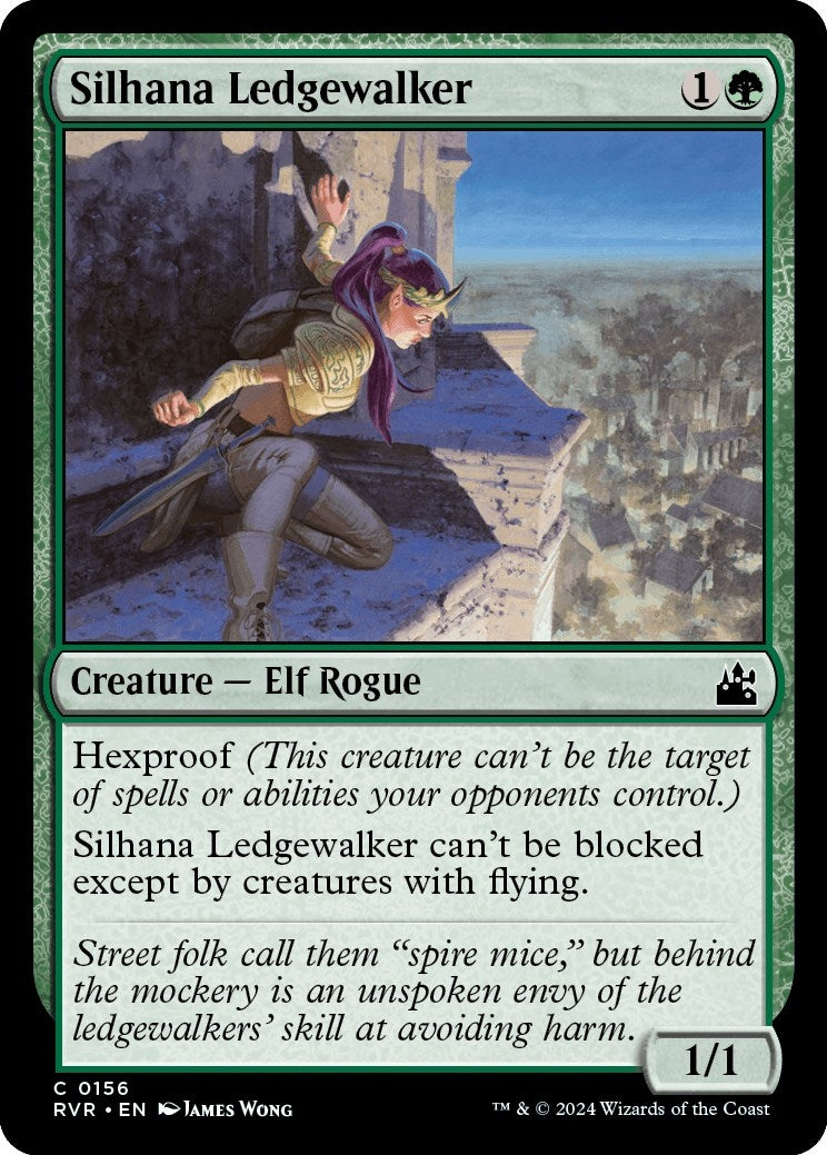 Image for Silhana Ledgewalker (156) [Ravnica Remastered] - Magic: The Gathering