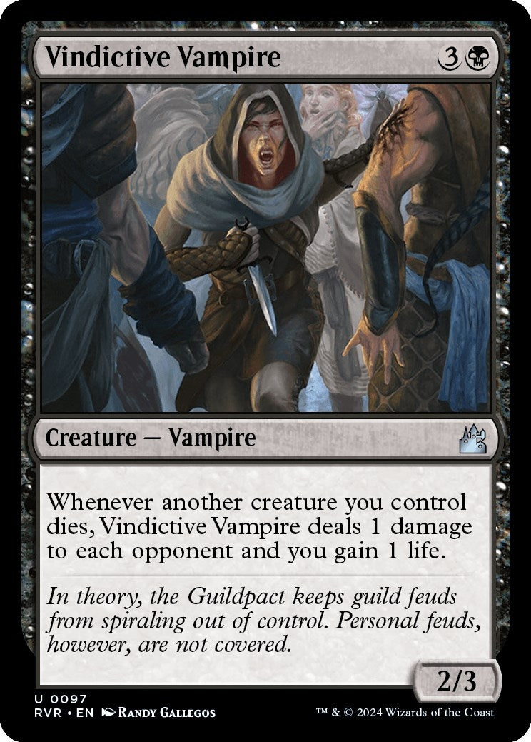 Vindictive Vampire (97) [Ravnica Remastered]