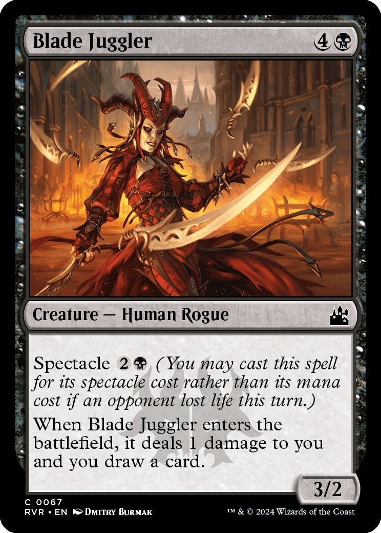 Image for Blade Juggler (67) [Ravnica Remastered] - Magic: The Gathering