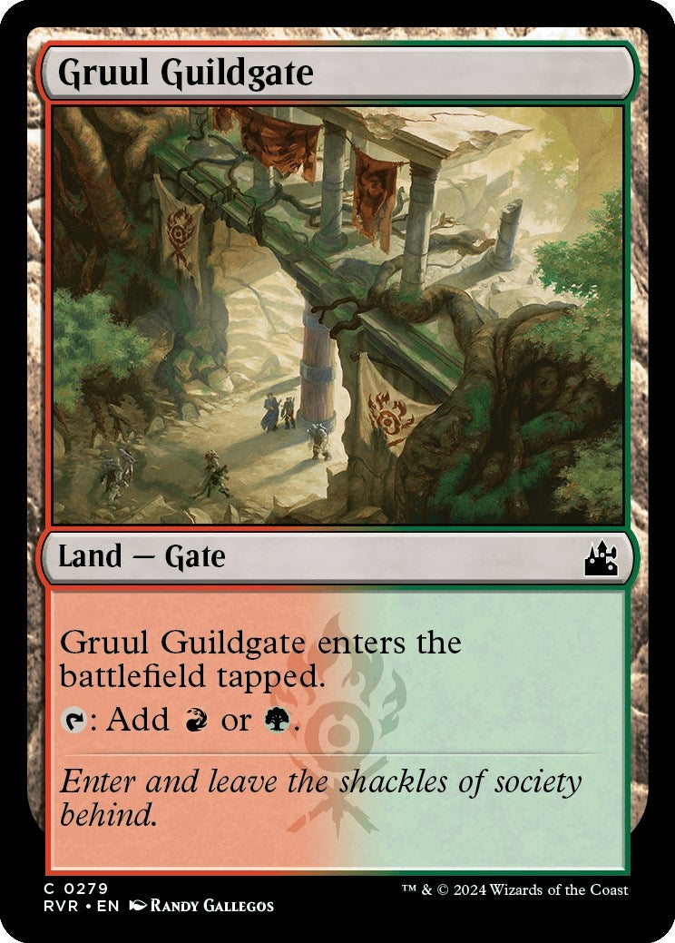 Image for Gruul Guildgate (279) [Ravnica Remastered] - Magic: The Gathering