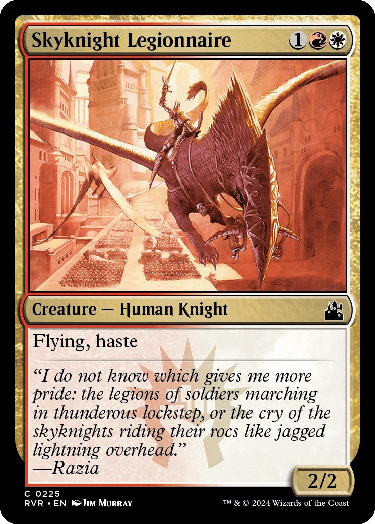 Image for Skyknight Legionnaire (225) [Ravnica Remastered] - Magic: The Gathering