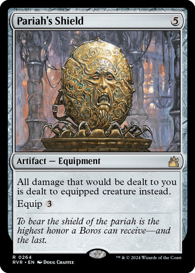 Image for Pariah's Shield (264) [Ravnica Remastered] - Magic: The Gathering