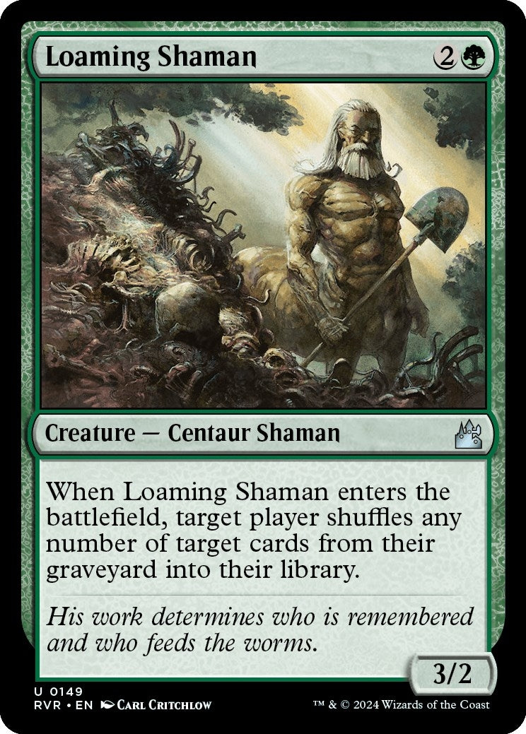 Image for Loaming Shaman (149) [Ravnica Remastered] - Magic: The Gathering