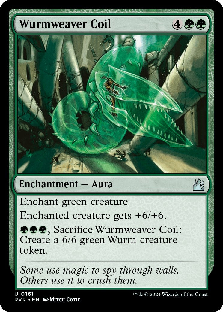 Image for Wurmweaver Coil (161) [Ravnica Remastered] - Magic: The Gathering