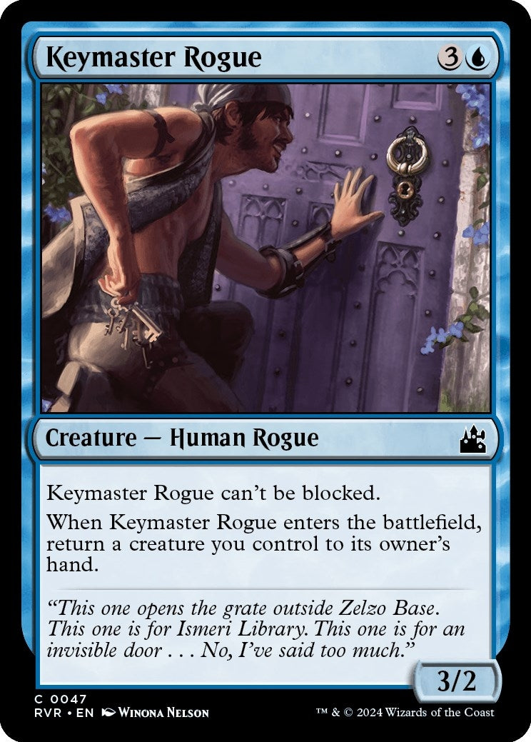 Image for Keymaster Rogue (47) [Ravnica Remastered] - Magic: The Gathering
