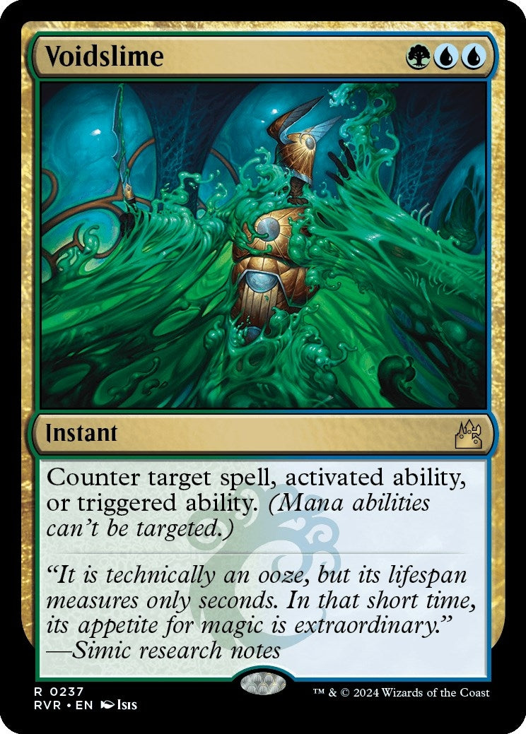 Image for Voidslime (237) [Ravnica Remastered] - Magic: The Gathering