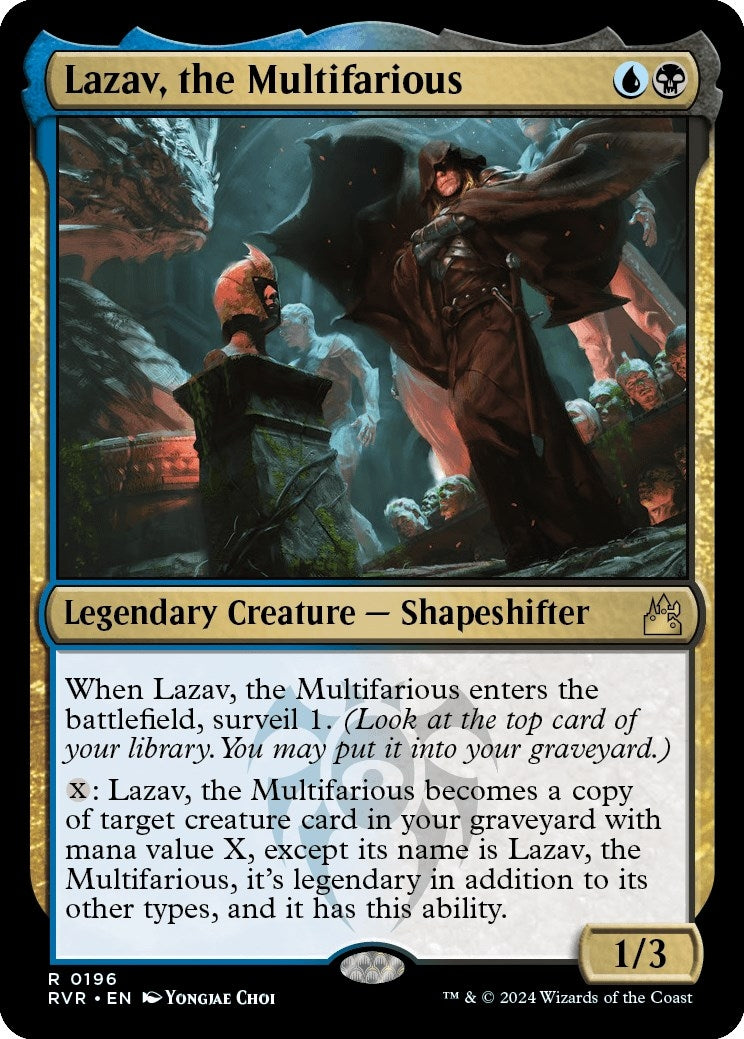 Image for Lazav, the Multifarious (196) [Ravnica Remastered] - Magic: The Gathering