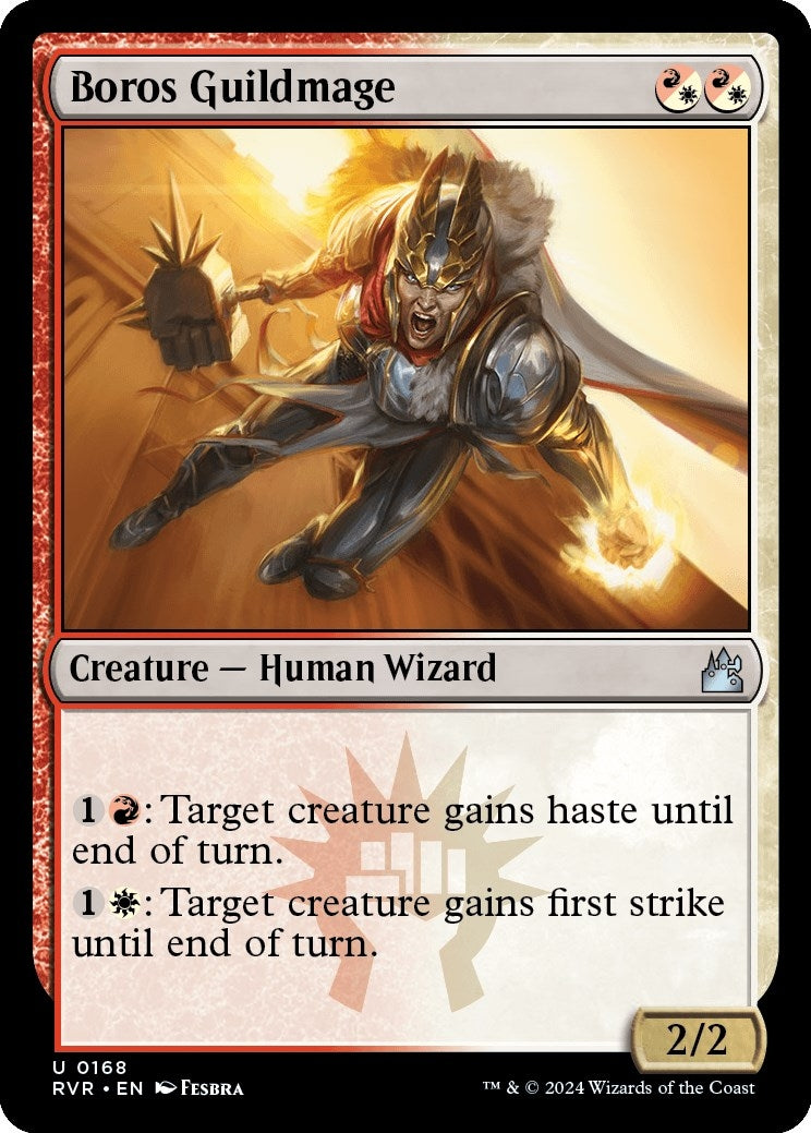 Image for Boros Guildmage (168) [Ravnica Remastered] - Magic: The Gathering