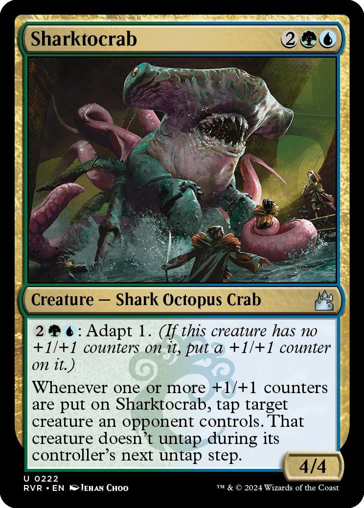 Image for Sharktocrab (222) [Ravnica Remastered] - Magic: The Gathering