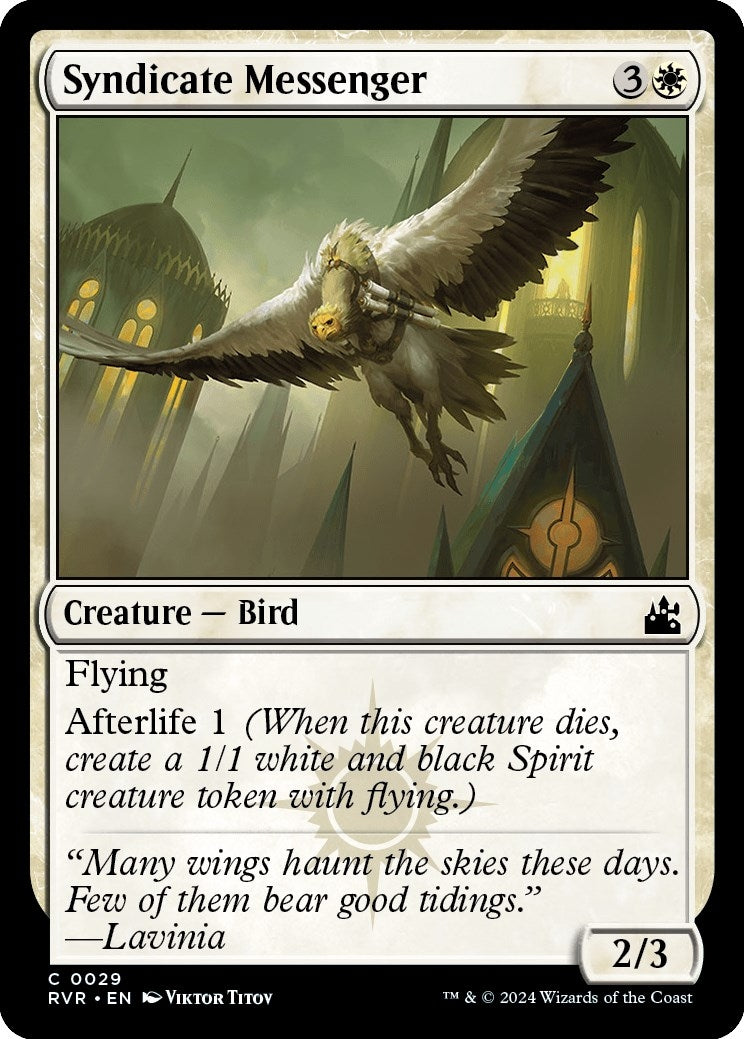 Syndicate Messenger (29) [Ravnica Remastered]