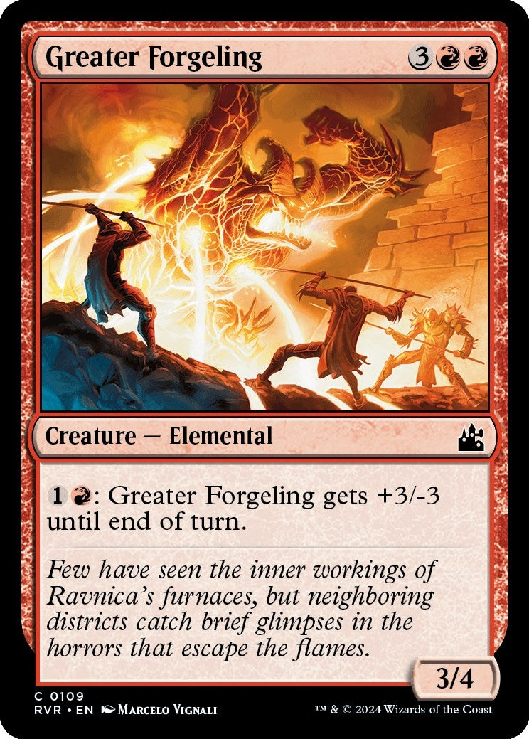 Image for Greater Forgeling (109) [Ravnica Remastered] - Magic: The Gathering