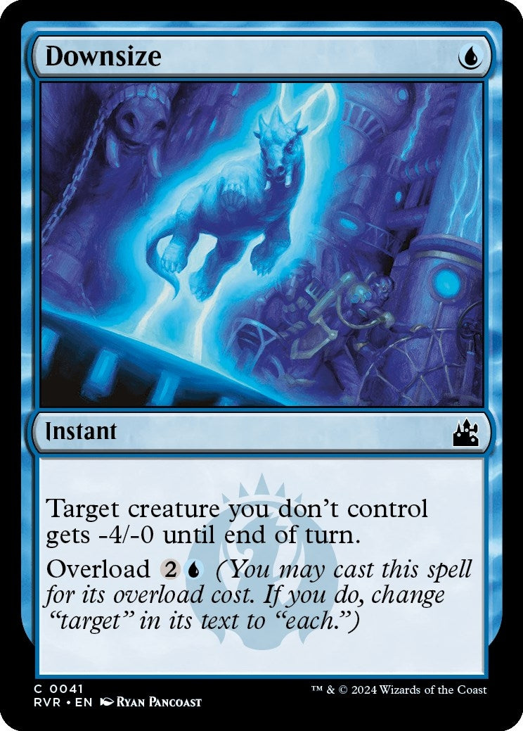 Image for Downsize (41) [Ravnica Remastered] - Magic: The Gathering