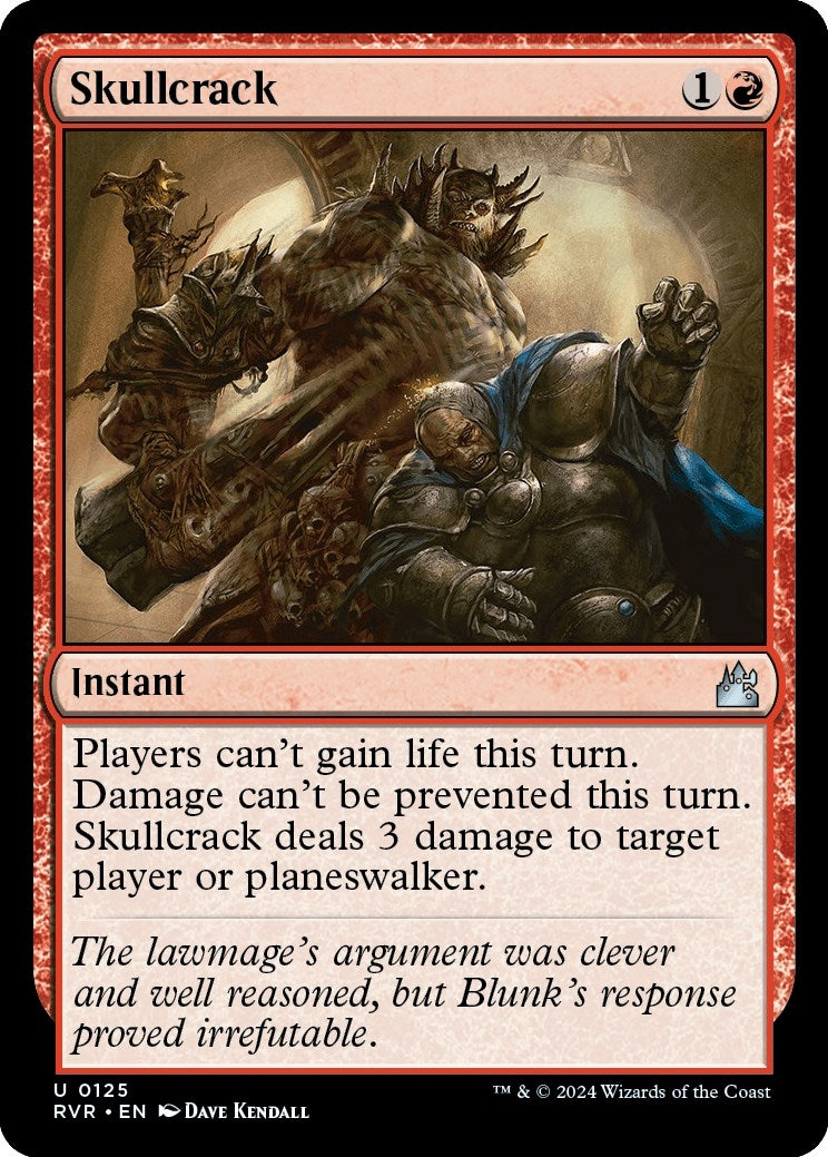 Image for Skullcrack (125) [Ravnica Remastered] - Magic: The Gathering