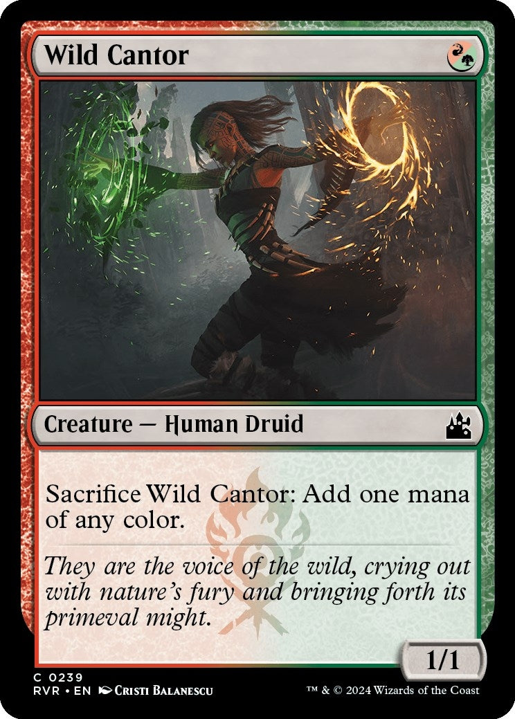 Image for Wild Cantor (239) [Ravnica Remastered] - Magic: The Gathering