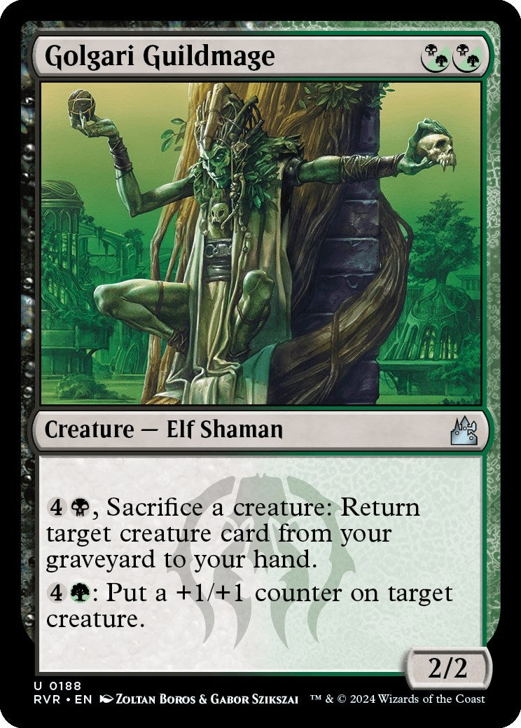 Image for Golgari Guildmage (188) [Ravnica Remastered] - Magic: The Gathering