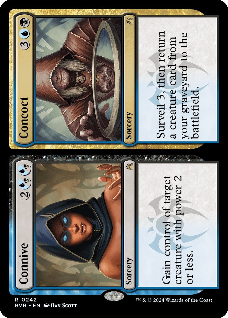 Image for Connive // Concoct (242) [Ravnica Remastered] - Magic: The Gathering
