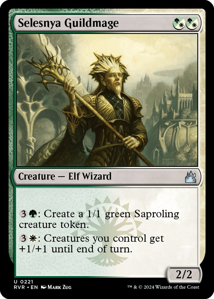 Image for Selesnya Guildmage (221) [Ravnica Remastered] - Magic: The Gathering