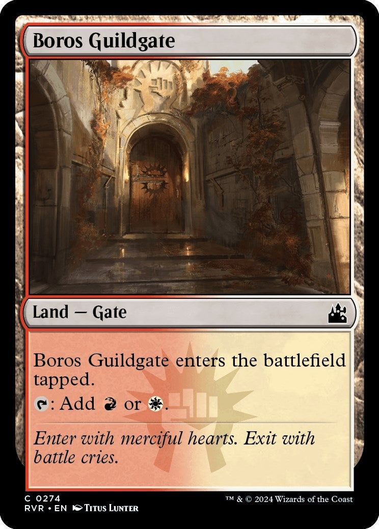 Image for Boros Guildgate (274) [Ravnica Remastered] - Magic: The Gathering
