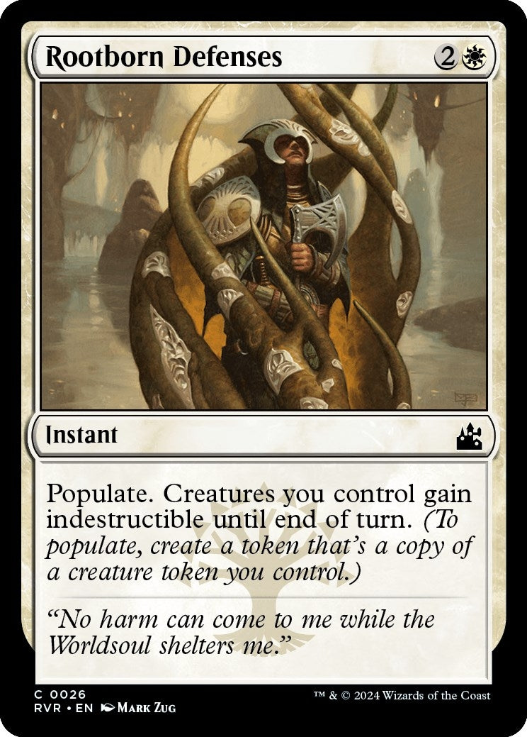 Image for Rootborn Defenses (26) [Ravnica Remastered] - Magic: The Gathering