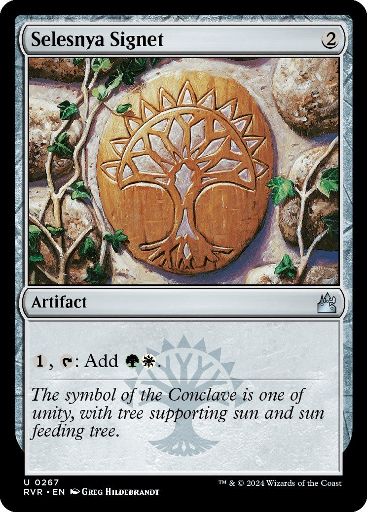 Image for Selesnya Signet (267) [Ravnica Remastered] - Magic: The Gathering