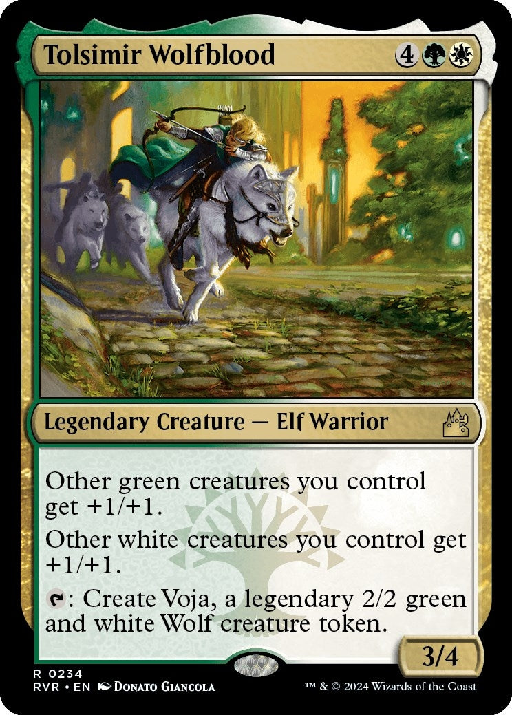 Image for Tolsimir Wolfblood (234) [Ravnica Remastered] - Magic: The Gathering