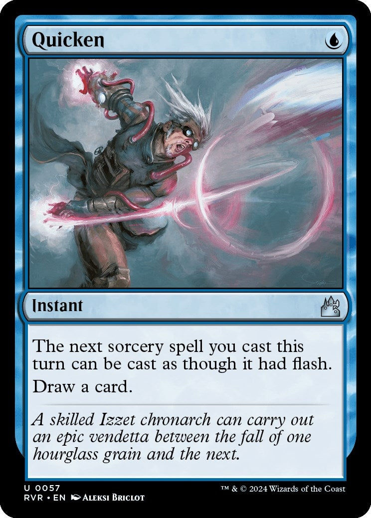 Image for Quicken (57) [Ravnica Remastered] - Magic: The Gathering