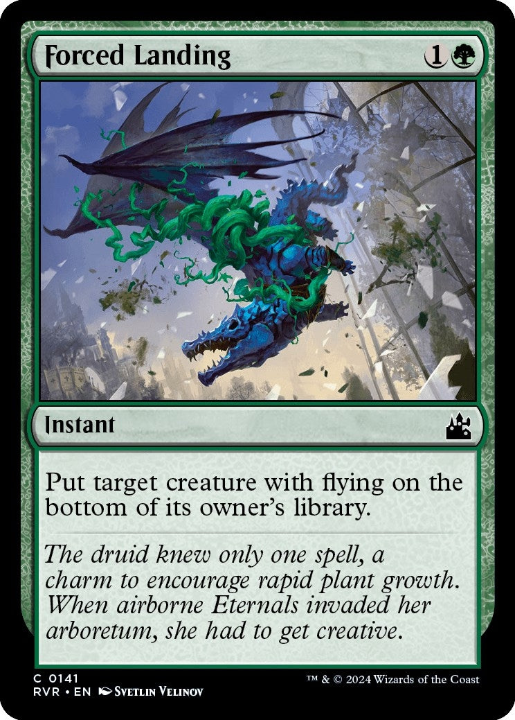 Image for Forced Landing (141) [Ravnica Remastered] - Magic: The Gathering