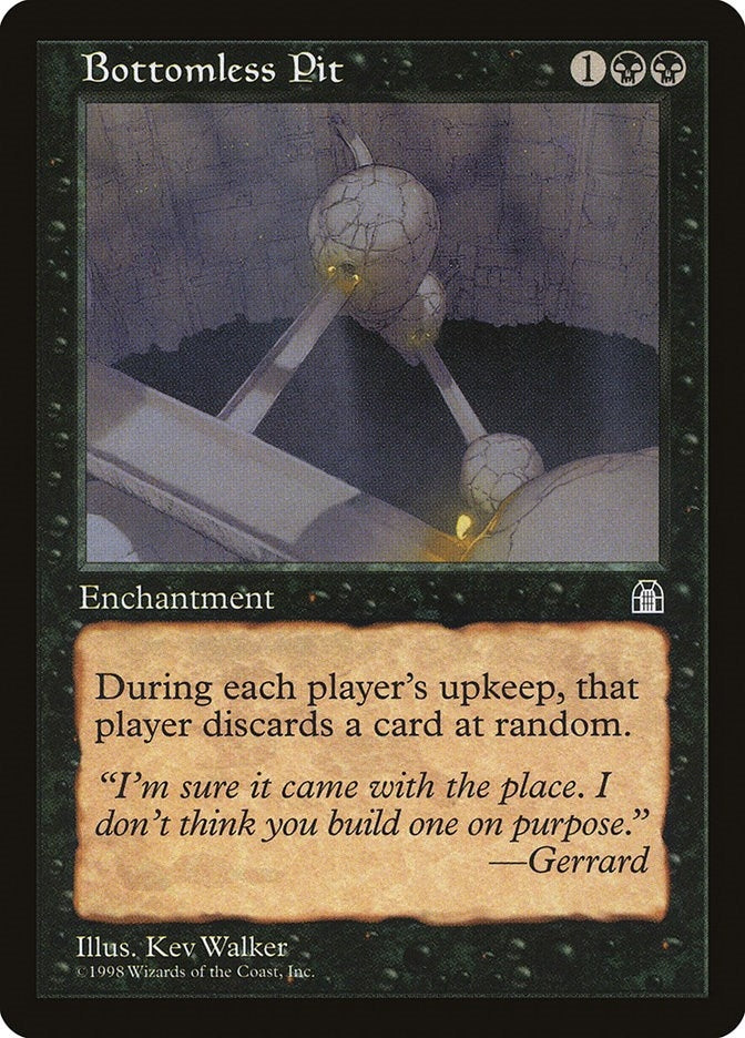Image for Bottomless Pit [Stronghold] - Magic: The Gathering
