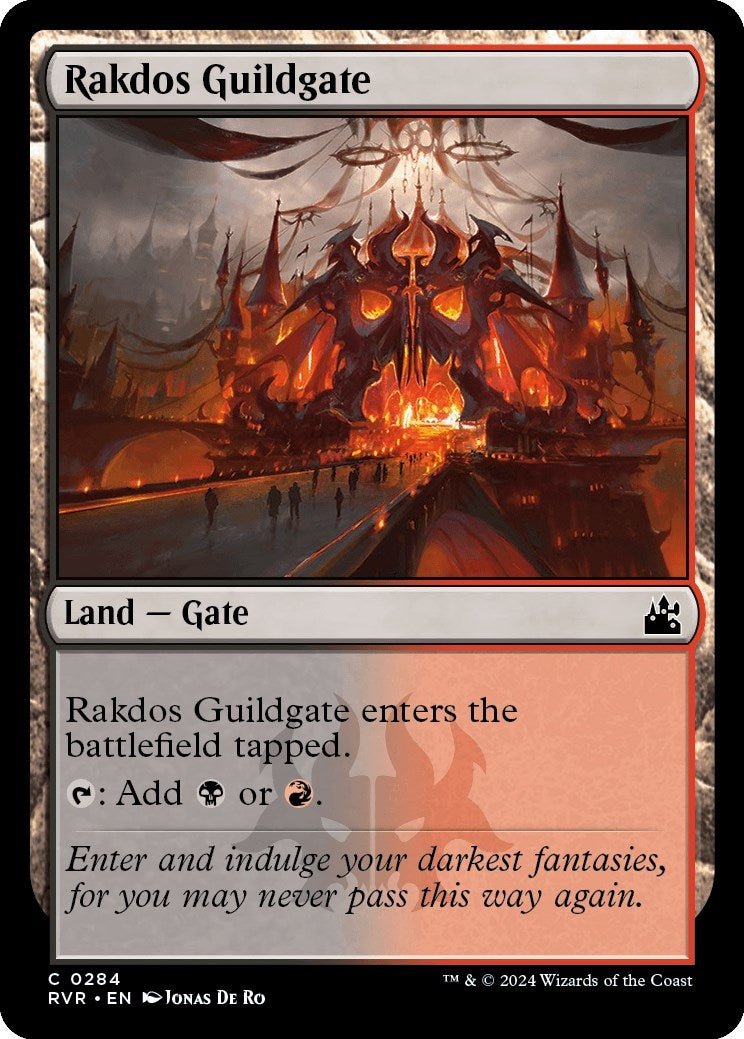 Image for Rakdos Guildgate (284) [Ravnica Remastered] - Magic: The Gathering