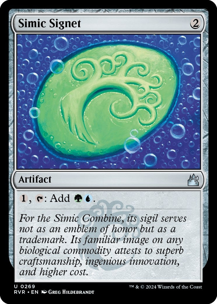 Image for Simic Signet (269) [Ravnica Remastered] - Magic: The Gathering