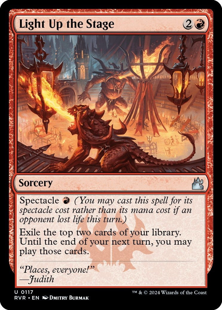 Image for Light Up the Stage (117) [Ravnica Remastered] - Magic: The Gathering