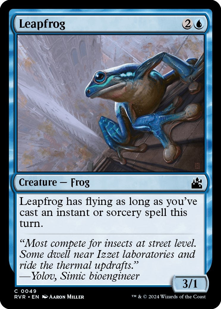 Image for Leapfrog (49) [Ravnica Remastered] - Magic: The Gathering