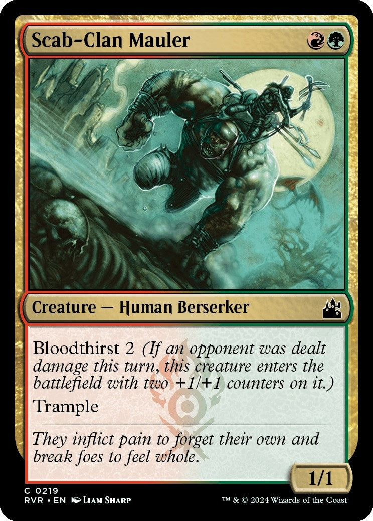 Image for Scab-Clan Mauler (219) [Ravnica Remastered] - Magic: The Gathering