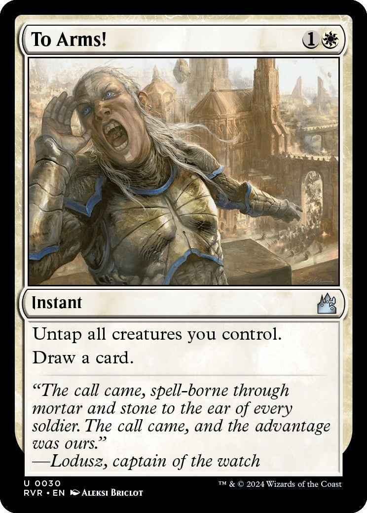 Image for To Arms! (30) [Ravnica Remastered] - Magic: The Gathering