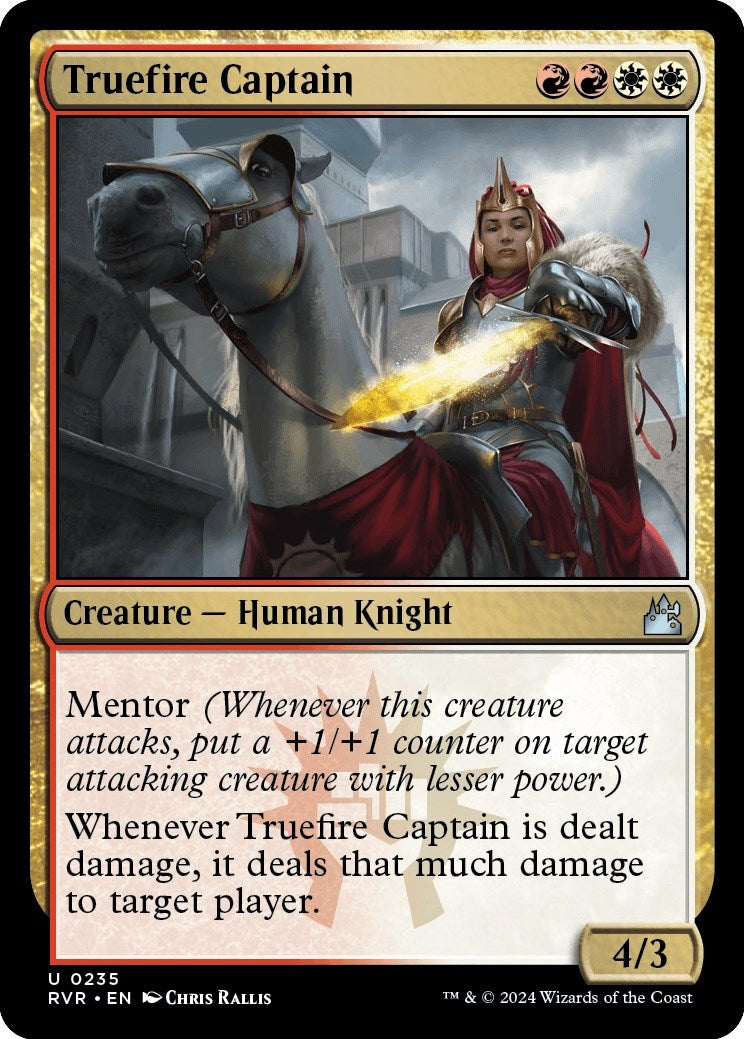 Image for Truefire Captain (235) [Ravnica Remastered] - Magic: The Gathering
