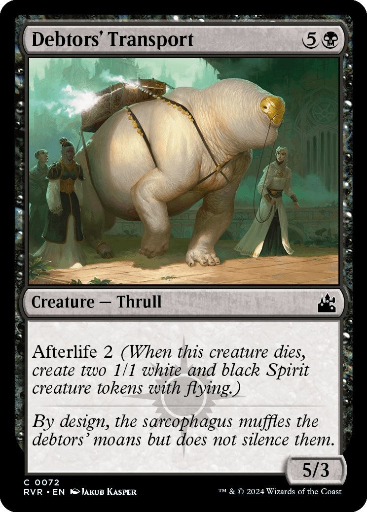 Debtors' Transport (72) [Ravnica Remastered]