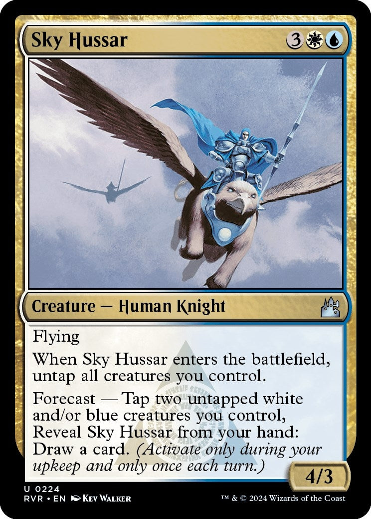 Image for Sky Hussar (224) [Ravnica Remastered] - Magic: The Gathering