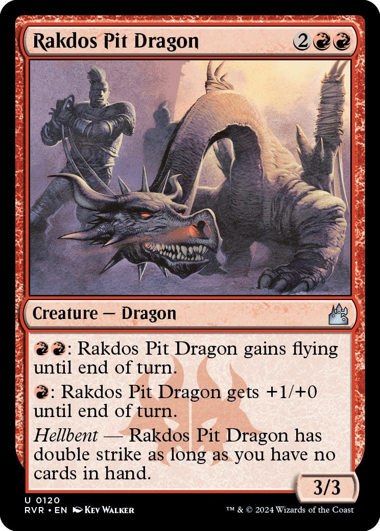 Image for Rakdos Pit Dragon (120) [Ravnica Remastered] - Magic: The Gathering