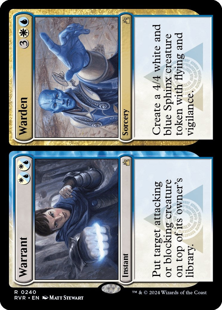 Image for Warrant // Warden (240) [Ravnica Remastered] - Magic: The Gathering