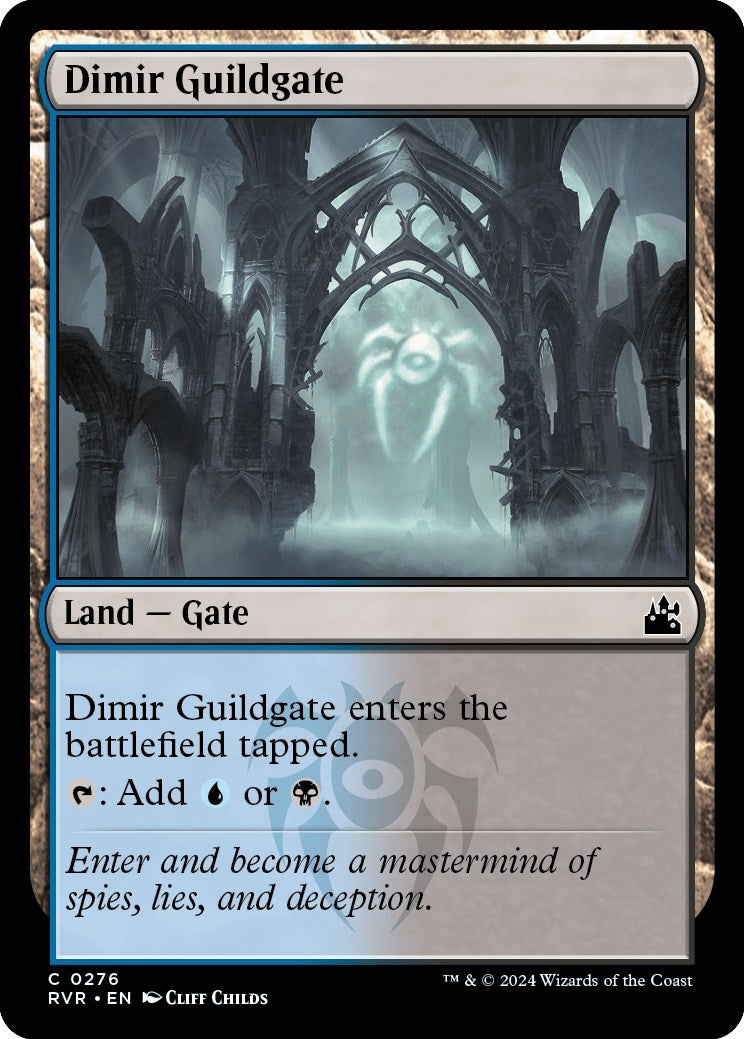 Image for Dimir Guildgate (276) [Ravnica Remastered] - Magic: The Gathering